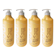 nac nac 酵素奶瓶餐盤蔬果洗潔精, 4個, 700ml