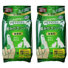 LION 獅王 口腔齒垢清潔巾 無香味, 30張, 2包