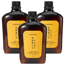 Healer 醫樂 蜂膠漱口水, 3個, 500ml