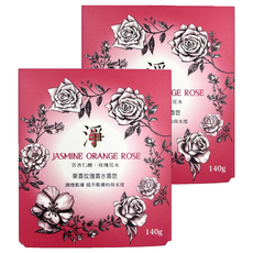 ARWIN 雅聞 BIOCHEM 倍優 果香香水香皂 玫瑰 淨, 140g, 2個