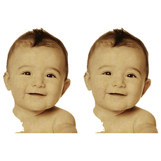 NATURE LOVE MERE 嬰幼兒衛生棉花棒 圓筒型, 2個, 80個裝