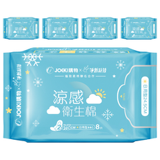 淨新科技 JOKEI聯名日用衛生棉, 5套, 8個裝, 日用型 24.5cm