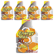 aminoMax 邁克仕 XL能量包 蜂蜜海鹽, 57ml, 5包