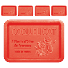 法國 ESPRIT PROVENCE 普羅旺斯皂 罌粟花, 120g, 5個