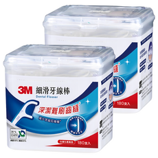 3M 細滑牙線棒 ECO新版, 180支, 2盒
