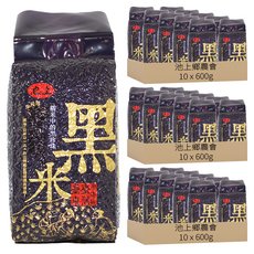 池上鄉農會 池上黑米, 600g, 30包