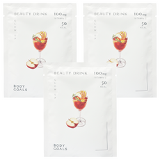 BODY GOALS 維C輕媄亮妍飲 蘋香紅茶, 24g, 3個