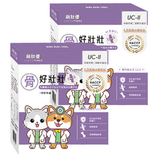 LACTOTIDES 萌肽優 骨好壯壯 關節保健/保持毛孩好動力/毛孩關節潤滑, 維護骨骼/關節, 30包, 2盒