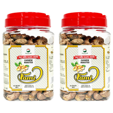 AJI OKASHI 味覺百撰 越南鹽味帶皮腰果, 2個, 380g