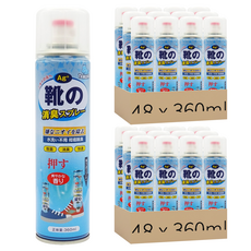 TAMURA 鞋襪消臭抗菌噴霧, 360ml, 96瓶