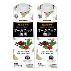 MORIYAMA 守山乳業 喫茶店の味 咖啡, 2個, 1L