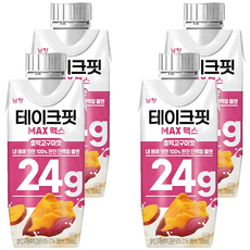 TAKEFIT MAX蛋白飲 地瓜口味, 250ml, 4個
