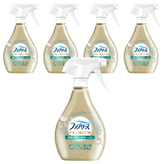 febreze 風倍清 織物除菌消臭噴霧 Premiun 洗淨清香, 5個, 370ml