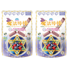 BABY SECRET 寶寶的秘密 有機米棒, 30g, 2個, 藍莓蔓越莓