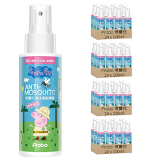 Probo 博寶兒 草本驅蚊噴霧 佩佩豬, 100ml, 96瓶