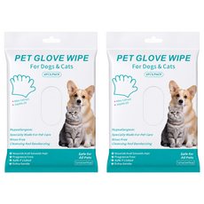 PET DAILY LAB 毛孩日常研究社 寵物免洗清潔手套, 2個, 6個裝