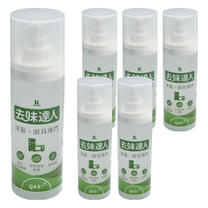 去味達人 消臭噴霧 冰箱 + 廚房專門, 200g, 6個