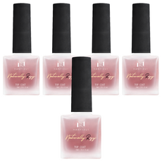 HANYIXUI 韓伊秀 強韌指尖鑽石護甲油 粉色, 5個, 15ml