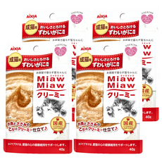 MIAWMIAW 妙喵慕斯軟包2號, 鮪 + 雞 + 雪蟹, 40g, 4包