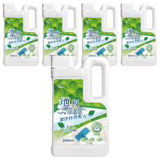 優淨坊 酵素防霉地板清潔劑 尤加利, 5個, 2L