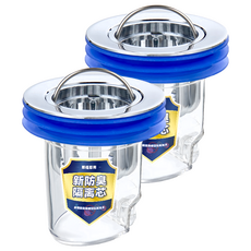 FANCY LIFE 磁吸式防臭地漏芯, 2個