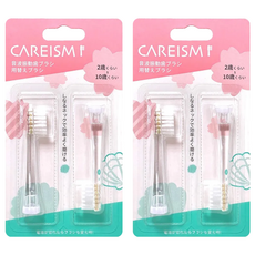 CAREISM 兒童電動牙刷替換刷頭2入組, 4589712491239, 2組