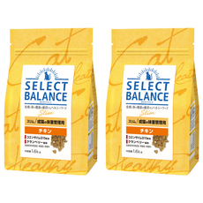 SELECT BALANCE 倍適選 室內成貓用化毛加強配方貓飼料, 2個, 1.6kg, 雞肉