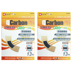 芊城 親水性敷料 滅菌 彈性型 13片, 2個