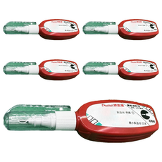 Pentel 飛龍文具 易壓迷你速乾修正液 ZL103-WT, 5個, 4.2ml