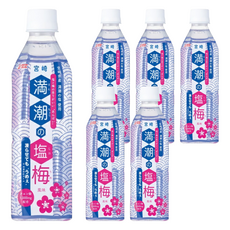 農協 滿潮鹽梅風味飲, 490ml, 6個