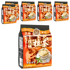 COFFEE TREE 咖啡樹 檳城拉茶風味香滑奶茶三合一 經典原味, 40g, 15包, 6袋