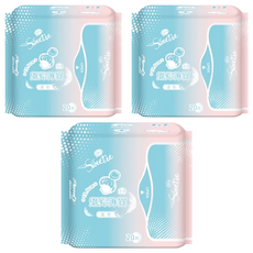 Sweetie 舒芯 Plus 抑菌護墊, 3包, 20片, 15.5cm