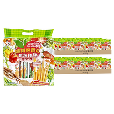 AJI OKASHI 味覺百撰 鄉村野菜之多蔬棒餅, 160g, 24袋