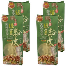 中農粉絲 寶鼎頂級純綠豆粉皮, 200g, 4個