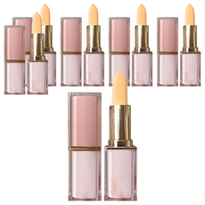 OSSEO 歐皙兒 Angel kiss蜂王漿潤色護唇膏, 6個, 3.5g, 粉黃色