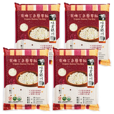 銀川有機三色藜麥飯, 1kg, 4包