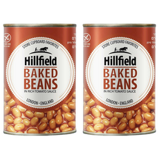 Hillfield 茄汁焗豆, 400g, 2個