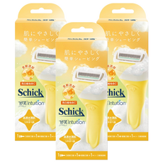 Schick 舒適牌 舒芙仕女除毛刀 晶透煥亮 刀把 + 刀片 2個, 3個, 1個裝
