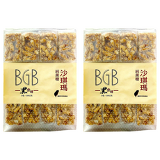 Black Golden Brick 黑金磚 黑糖沙琪瑪 12個裝, 2個, 300g