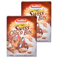 瑞士全家 可可夾心脆穀, 375g, 2盒