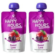 HAPPY HOURS 生機纖果飲 蘋果 + 洋棗, 2包, 100g