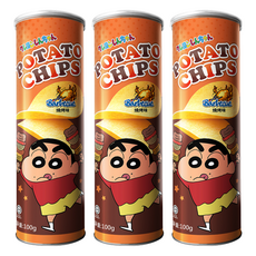 ORIENTAL 蠟筆小新洋芋片 燒烤, 100g, 3個