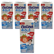 Dutch Mill 酸奶 草莓, 165ml, 5入