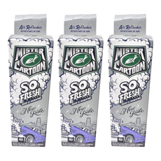 Turtle Wax 美國龜牌 卡通先生 車內清新除臭噴霧 新車香味 54226, 3個, 57g