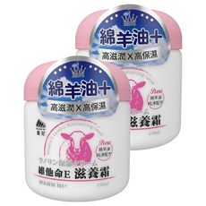 MANN NI 維他命E滋養霜, 2個, 210ml