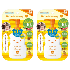KISSME 奇士美 MOMMY 寶貝防曬乳兒童防曬 SPF33 PA+++, 100g, 2瓶