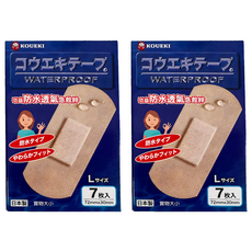 KOUEKI 功益 防水透氣急救絆/OK繃, 7個裝, 2個