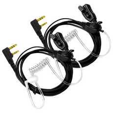 空氣導管傳音耳機麥克風, 黑色, ZF2948