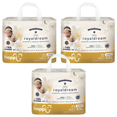hoppi 皇家系列 嬰兒褲型尿布 15kg以上, XXL, 84片