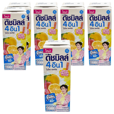 DutchMill 酸奶 柚子草莓, 165ml, 6個